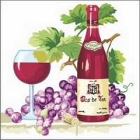 ф870 Салфетки 24*24 1сл 40шт Desna Design 