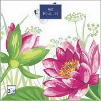 Ф25 Салфетки Art Bouquet 33*33, 3хсл, 20шт. 