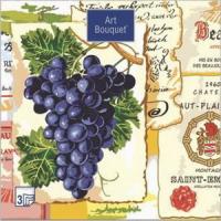 Ф23 Салфетки Art Bouquet 33*33, 3хсл, 20шт. 
