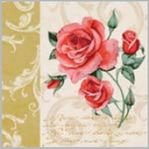 ф337 Салфетки Art Bouquet 33*33, 3хсл, 20л. 