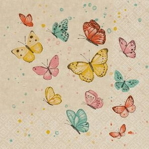 ф906 Салфетки Bouquet eco-friendly 33*33, 2хсл, 25л. 
