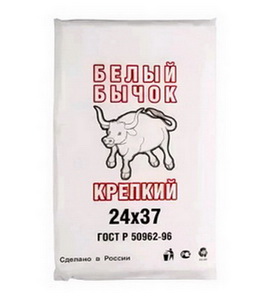 Е9935 Пакет фасовочный, ПНД 24x37 (11) В пластах SuperPak (Бычок) (11036) Россия [упаковка] 