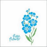 ф941 Салфетки 24х24, 1сл, 100 л, Bouquet Elegant 