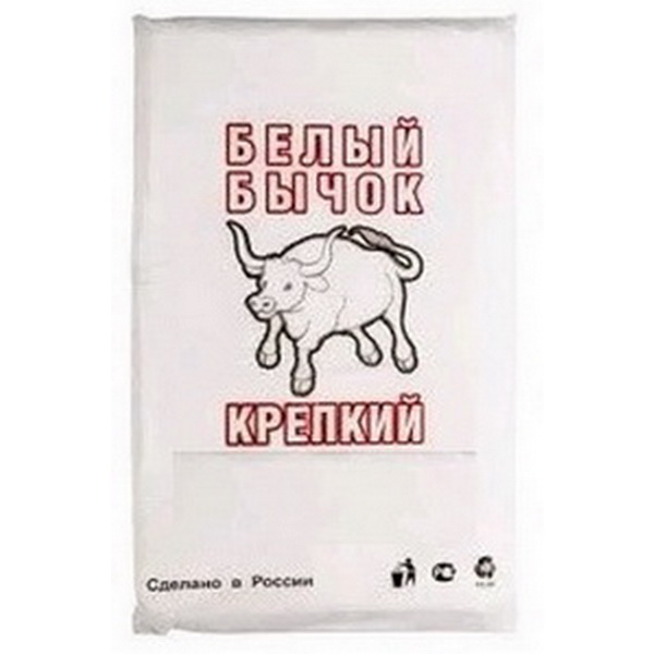 Е9936 Пакет фасовочный, ПНД 18+8х35 (11) В пластах SuperPak (Бычок) (11036) Россия [упаковка] 