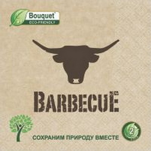 ф904 Салфетки Bouquet eco-friendly 33*33, 2хсл, 25л. 