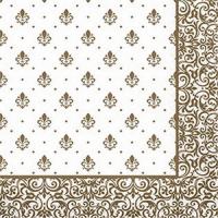 Ф2348 НГ Салфетка Перышко Prestige 33х33  