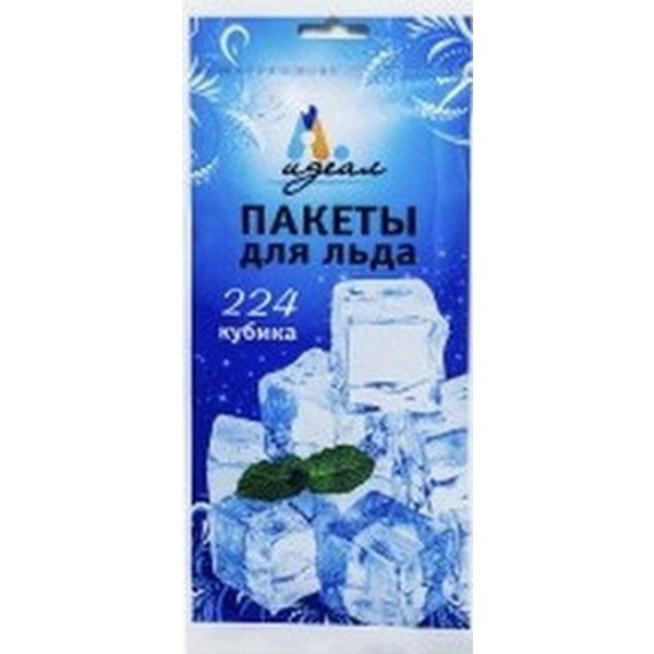 с17 Пакеты для льда Идеал (224 кубика) Россия {4612745002636} 