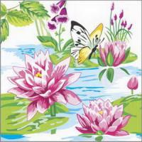ф858 Салфетки 25*25 1сл 40шт Desna Design 
