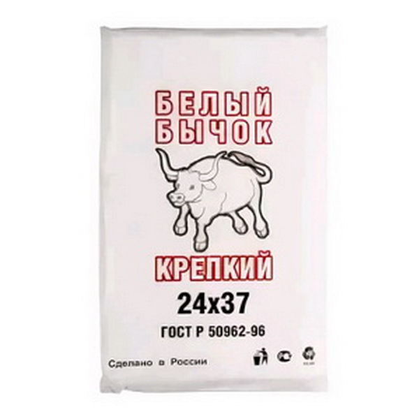 Е9935 Пакет фасовочный, ПНД 24x37 (11) В пластах SuperPak (Бычок) (11036) Россия [упаковка] 