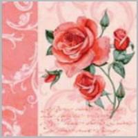 ф338 Салфетки Art Bouquet 33*33, 3хсл, 20л. 