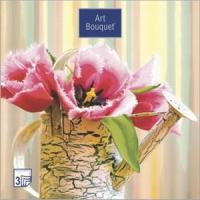 Ф39 Салфетки Art Bouquet 33*33, 3хсл, 20шт. 