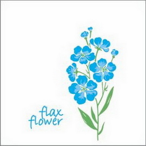 ф941 Салфетки 24х24, 1сл, 100 л, Bouquet Elegant 