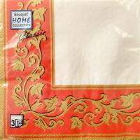 ф6005 Салфетки 20л, Bouquet Home Collection Classic, 3хсл., 
