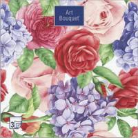 Ф229 Салфетки Art Bouquet 33*33, 3хсл, 20шт. 