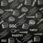 Ф3004 Салфетки бумажные 3сл 24см 20л BBQ Party