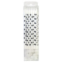 Свечи №78 MС Свечи Белые со звездами 9,8см с держателями 12шт